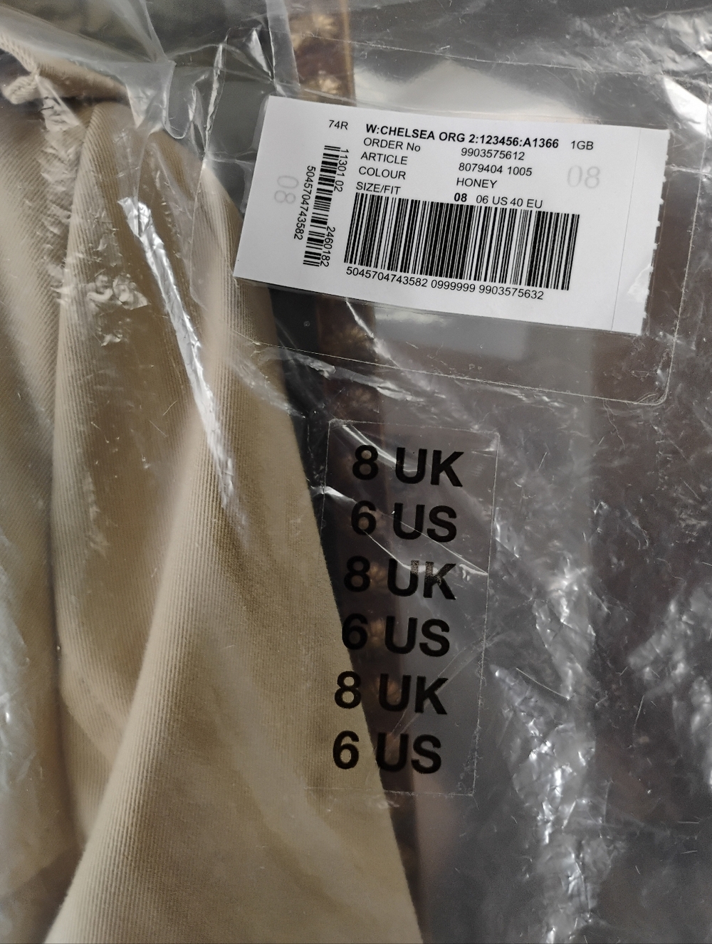 Burberry Beige Double-Breasted Trench Coat, Mid length, Chelsea Size US 6 - Picture 15 of 16